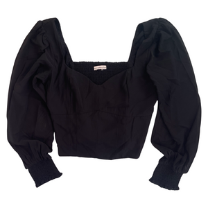 abercrombie & fitch women's Long Sleeve Top Size Large