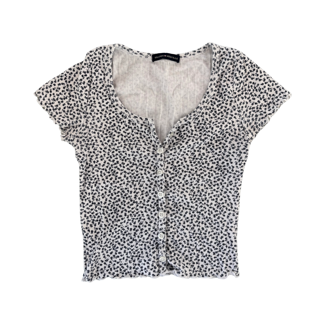 brandy melville Short Sleeve Top women’s Size Small