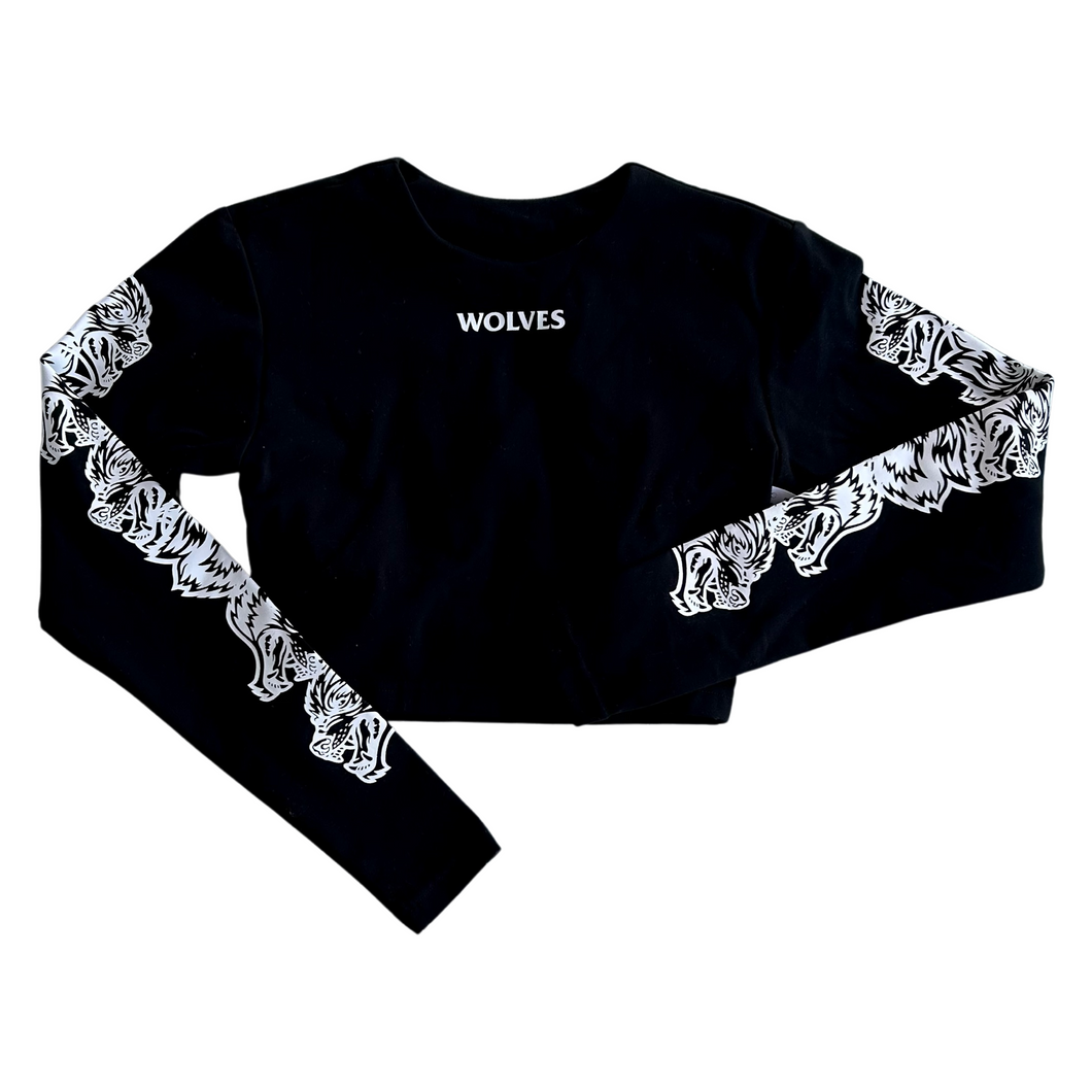 wolves Athletic Long Sleeve Size Extra Small
