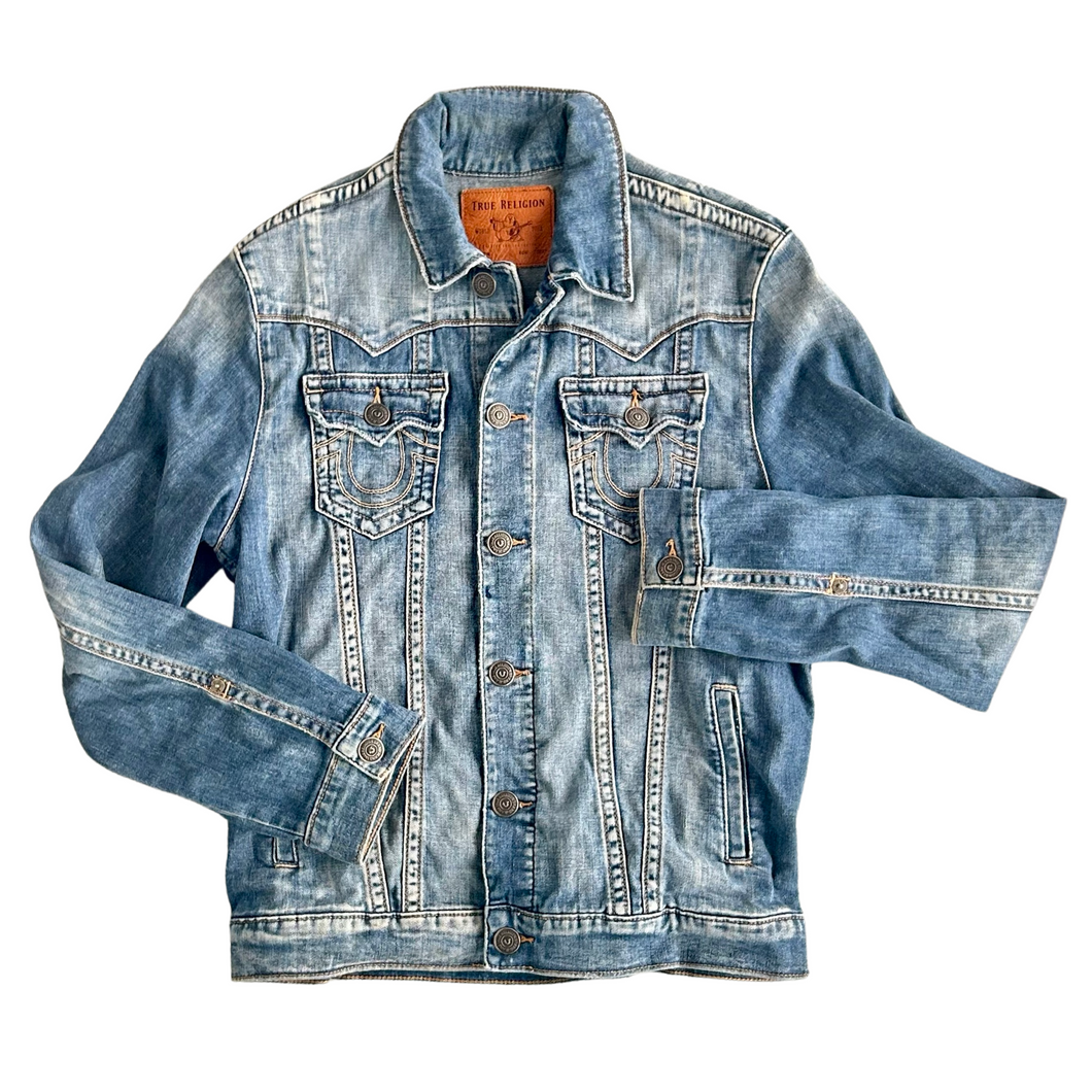 true religion Women's Outerwear Denim Size Medium