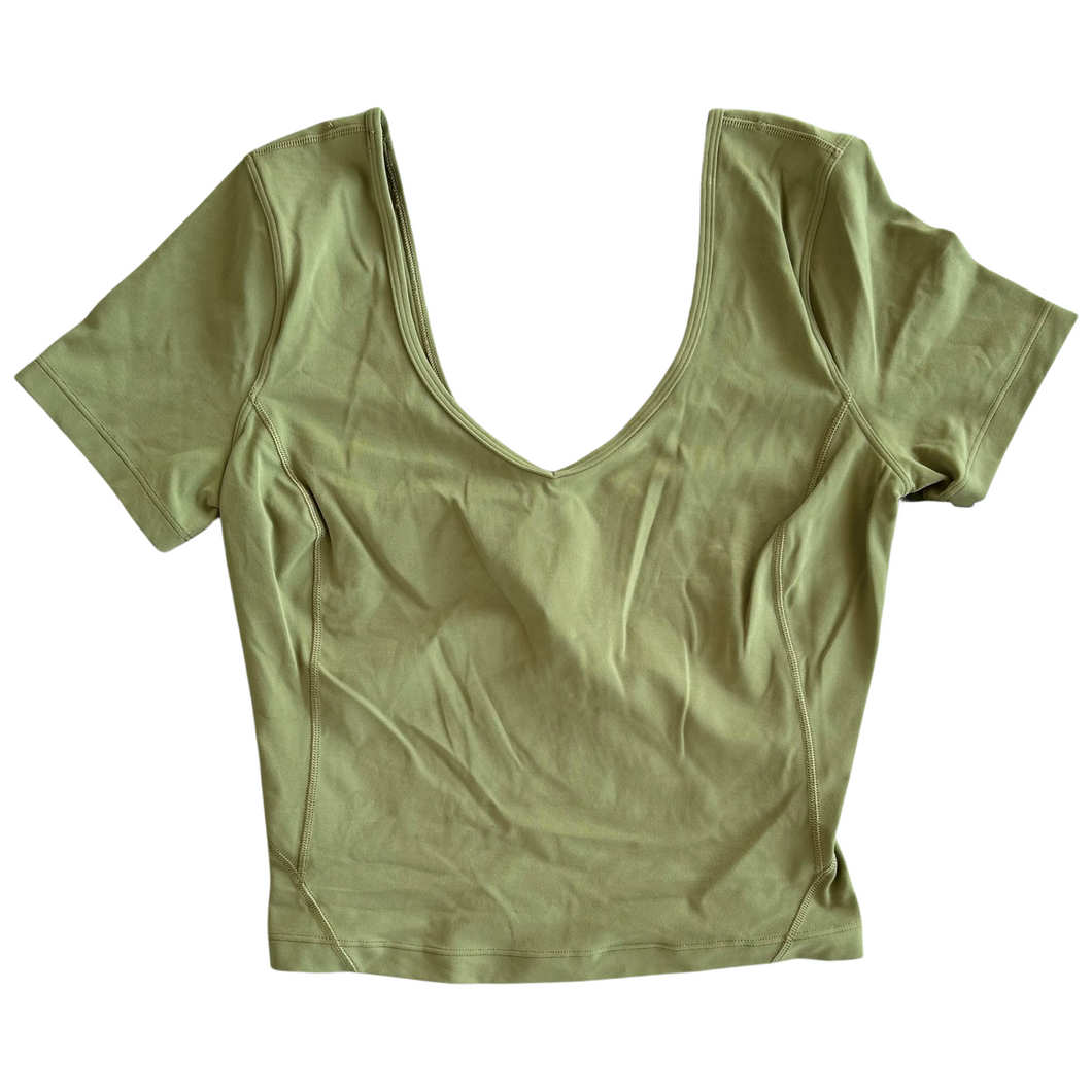 lululemon Women's Athletic Short Sleeve Size Medium