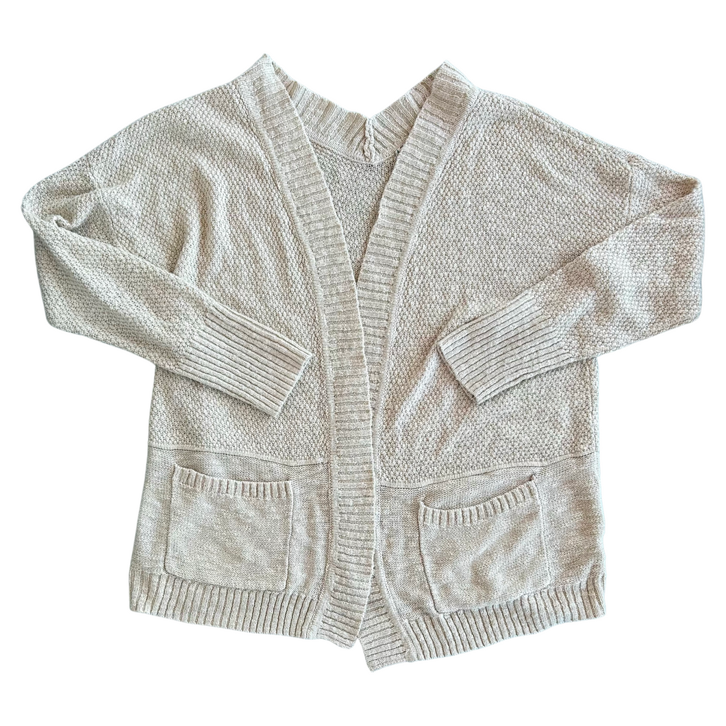 pink rose Women's Sweater Cardigan Size Medium