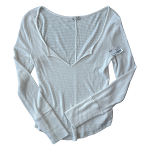 free people Long Sleeve womens Top Size Medium
