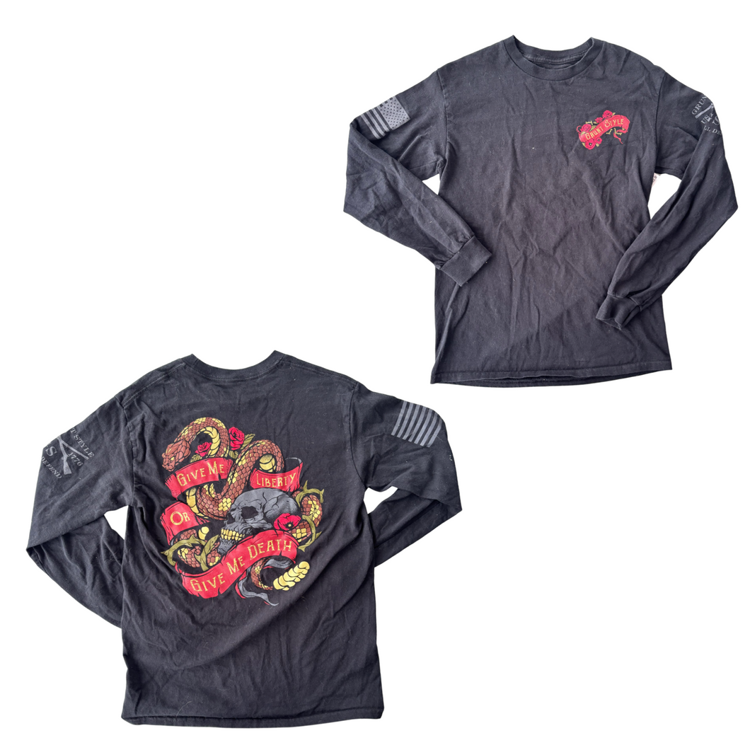grunt style Long Sleeve T-shirt men’s Size Small