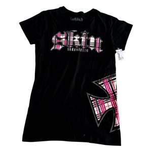 sinful Short Sleeve Top Size Medium