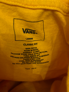 Vans Long Sleeve T-shirt Size Large
